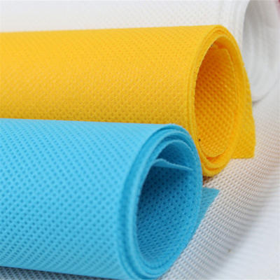 Factory Supply 10-260gsm Various Colors Polypropylene PP Spunbond Nonwoven Fabric